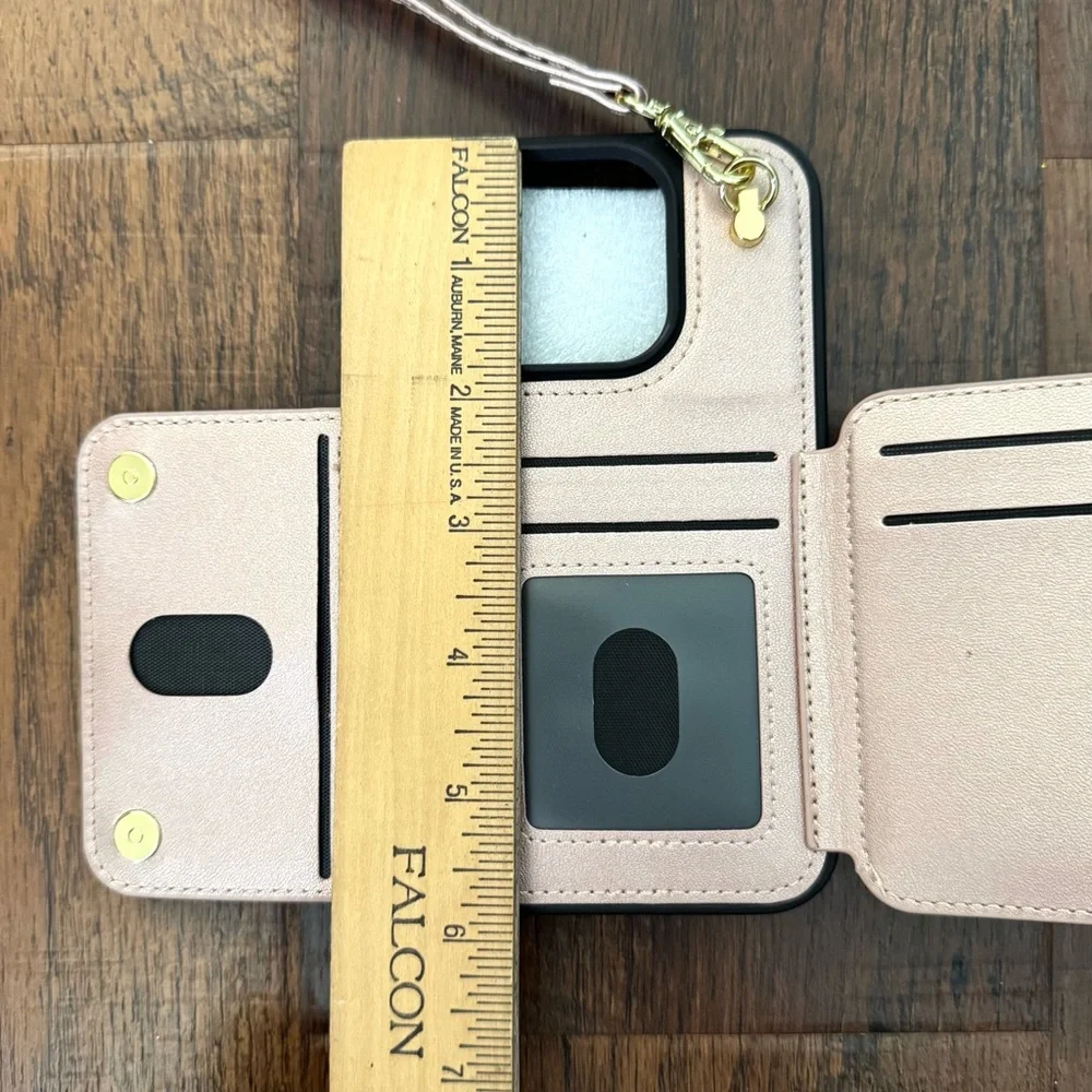iPhone 16 crossbody wallet case, NWOT